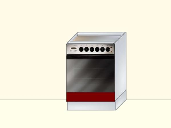 Напольный модуль для кухни под встраиваемый духовой шкаф с 1 ящиком, арт. 31К